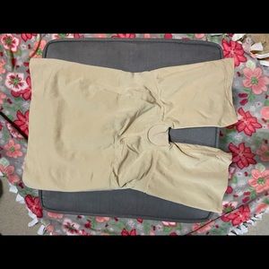 Nude Strapless  bodysuit